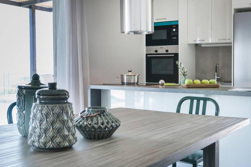 Mousata Color Villas-New Villa Green At Trapezaki With Private Pool מראה חיצוני תמונה