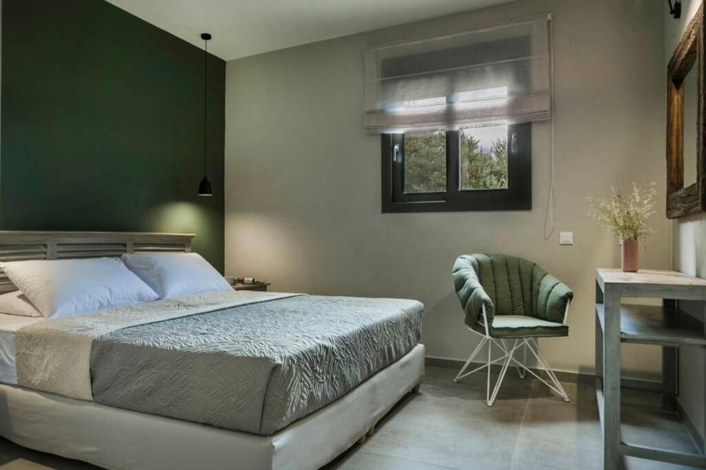 Mousata Color Villas-New Villa Green At Trapezaki With Private Pool מראה חיצוני תמונה