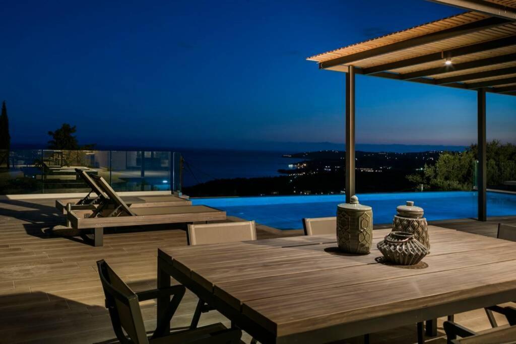 Mousata Color Villas-New Villa Green At Trapezaki With Private Pool מראה חיצוני תמונה